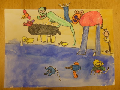 Zvířátka jdou k vodě - Zvláštní cena poroty - předškoláci