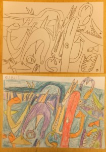 Svět dinosaurů pod vodou - 1. místo - žáci 1.-3. třídy ZŠ