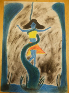 Bohyně vody - 3. místo - žáci 4.-6. třídy ZŠ