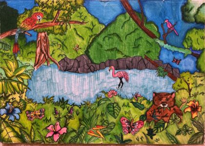 7.-9. třída, Zvláštní cena poroty, Viktorie B., "Nedotknutelná krajina"